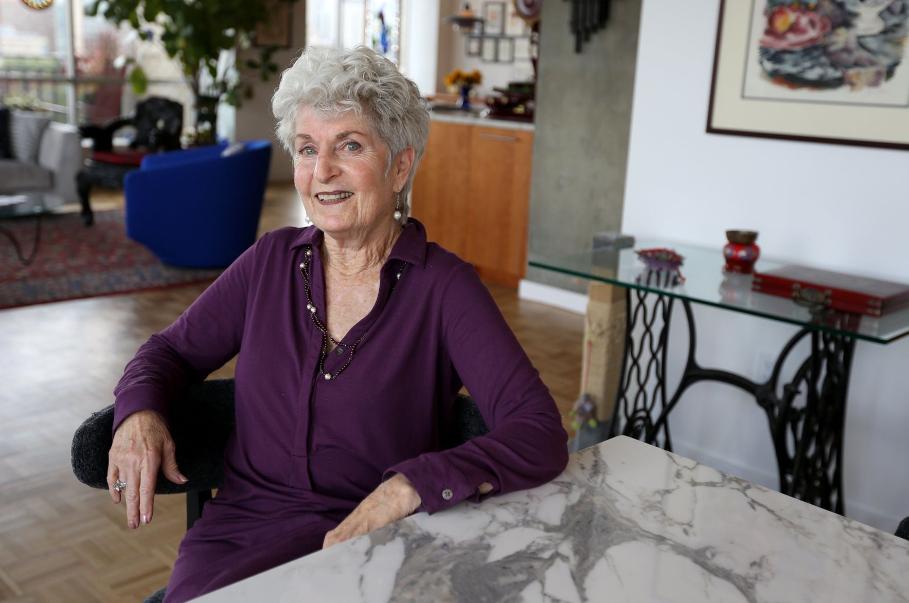At home with Maxine Stone